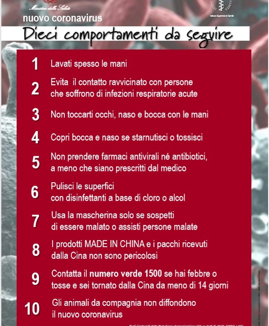 precauzioni coronavirus